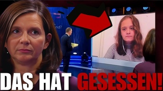 DUMPFBACKE 😂 Schülerin zerlegt Frau Göring-Eckardt live!!💥💥