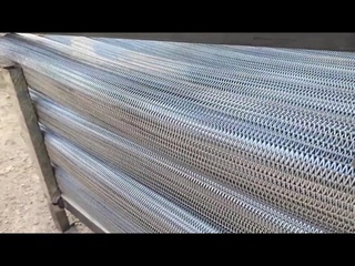 balanced spiral woven conveyor belts for heat treatment annealing