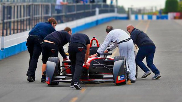 Behind the scenes at Donington