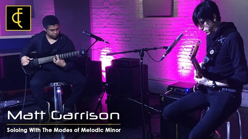 Matt Garrison How To Solo Using The Modes of Melodic