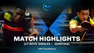 Taiwo Mati vs Finn Luu | WTT Youth Contender Lignano | U17 BS | SF
