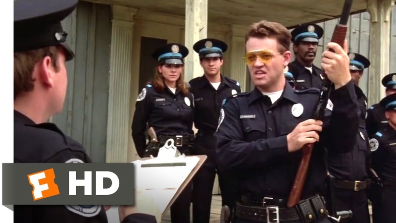 Police Academy (1984) Come With Me Scene (5, 9),
