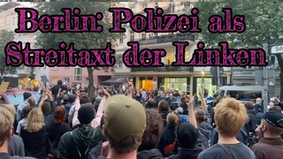 Corona-Regeln gelten nicht fr Antifa: Wie die Polizei vor der Demo mit zweierlei Ma misst