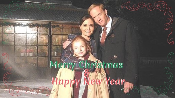 Merry Christmas and Happy New Year Rupert Penry Jones Danica Mc