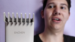 Профессиональный парикмахер тестирует машинку для стрижки Xiaomi Enchen boost hair trimmer за 10$.