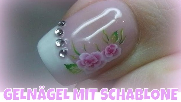 Gelnägel classic pink and