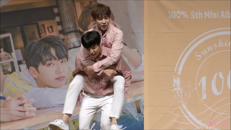 FANCAM 180930 백퍼센트(100 ) ( Chanyong Focus) Tokyo Sesion