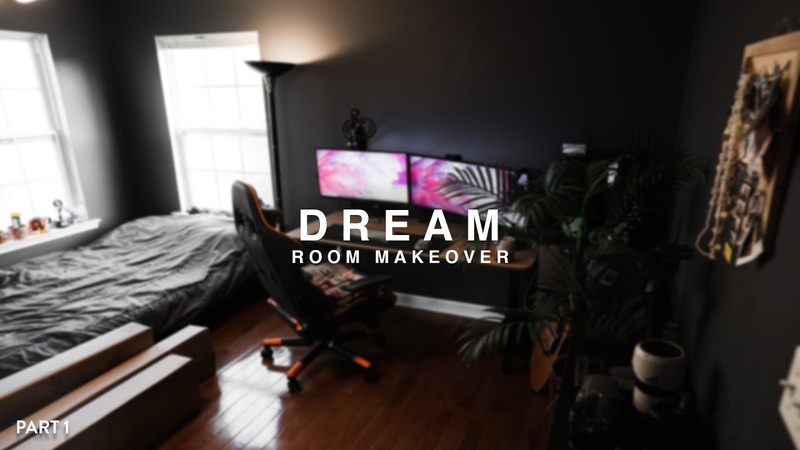 DREAM ROOM MAKEOVER ( Painting New Furniture) Part