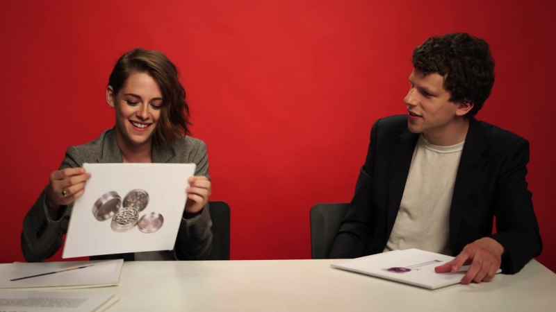 Kristen Stewart And Jesse Eisenberg Talk About Weed And Things Get