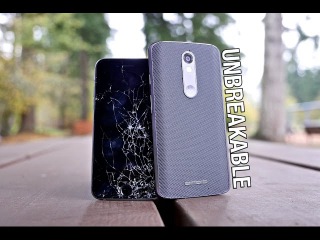 First Shatterproof Phone Droid Turbo 2 vs iPhone 6S Drop Test!
