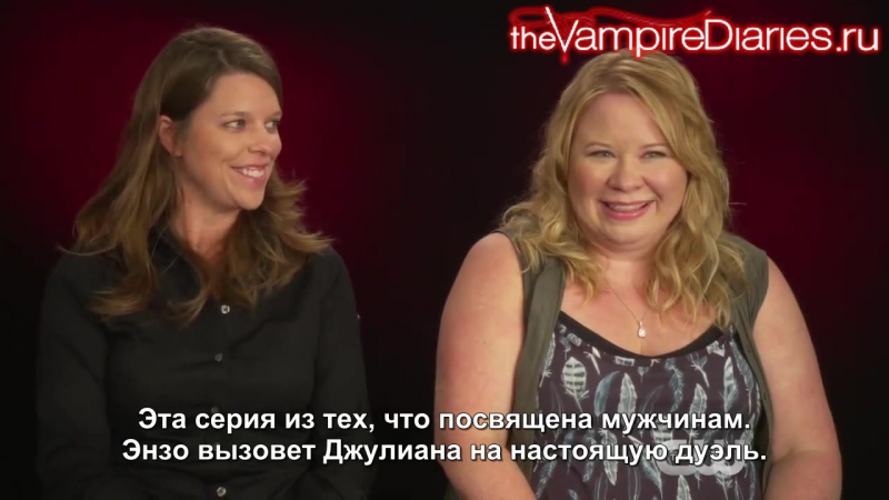The Vampire Diaries Inside: Mommie Dearest Русские