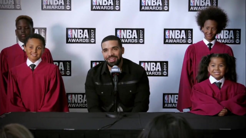 If Drake held a press conference 2017 NBA