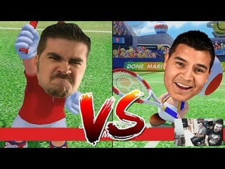 AngryJoe Plays Mario Tennis!