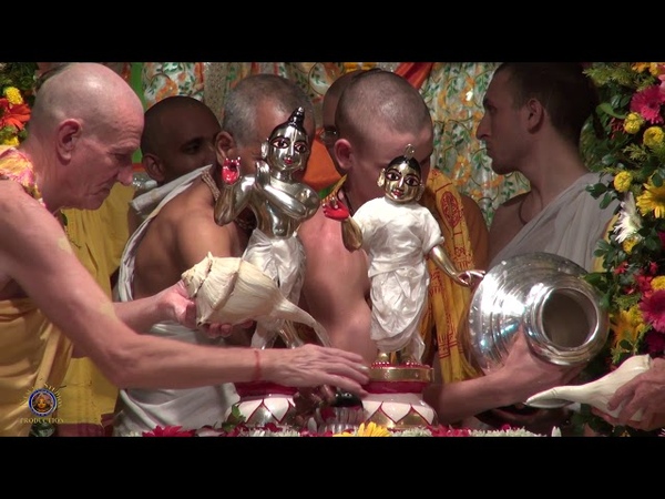 2017 Mayapur Janmashtami Abhishek Kirtan Kamal Gopal