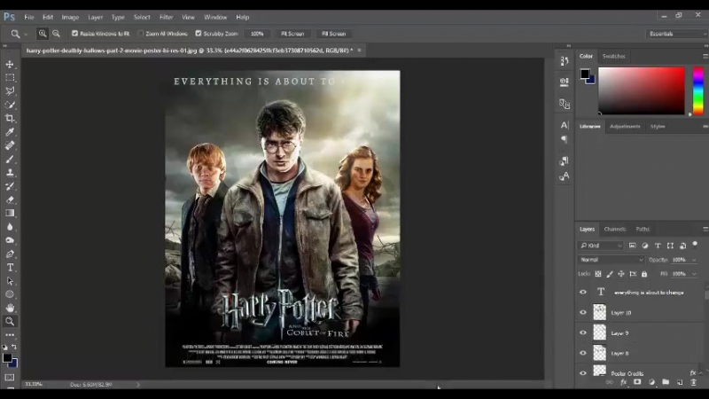 Ulvi Esedli, 5 ( Harry Potter Speed Art
