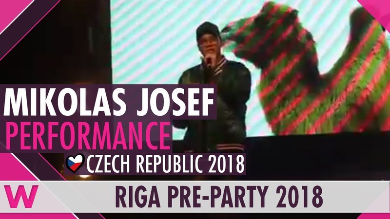 Mikolas Josef Lie to Me ( Czech Republic 2018) LIVE Eurovision Pre Party Riga
