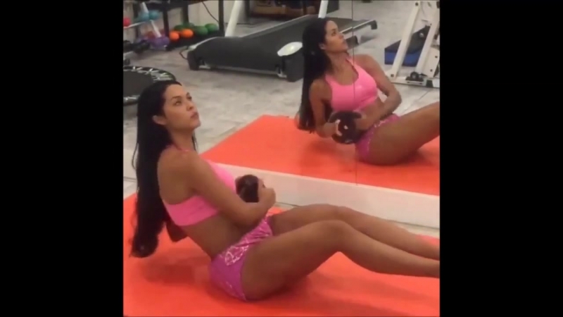ALINE BERNARDES Lingerie ( bikini fitness бикини упражнения худеем фитнесс