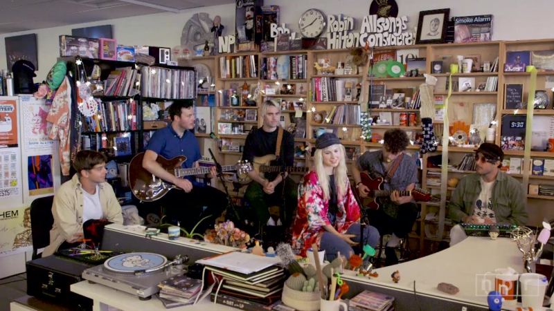 Paramore performance on NPRs Tiny Desk