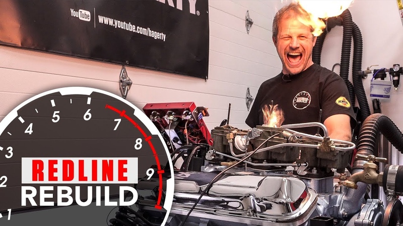 Pontiac GTO Tri Power 389 V 8 Engine Rebuild Time lapse Redline Rebuild S2