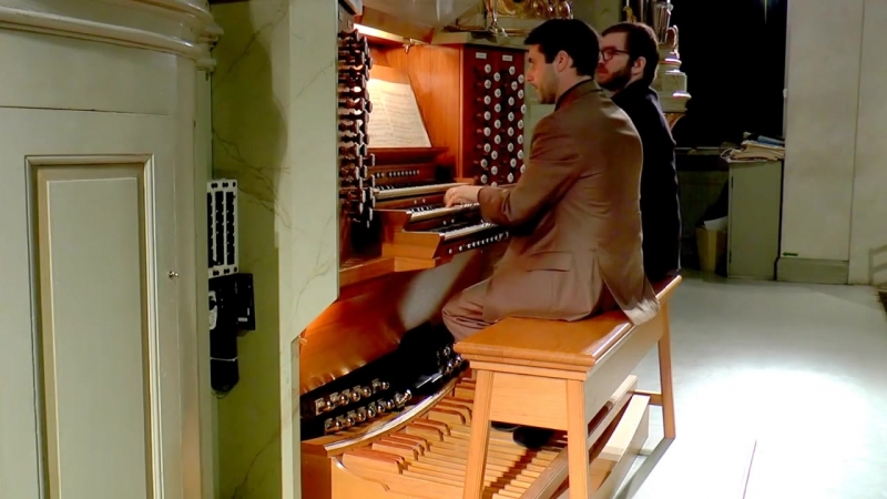 595 J. S. Bach Organ Concerto in C major, BWV 595 (after Violin Conc in C major, Op. 1 by Johann Ernst) Ulf