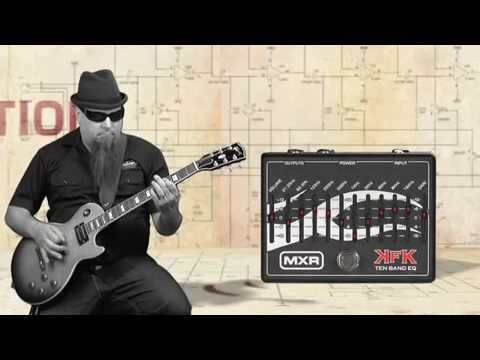 MXR KFK 1 Kerry King Ten Band EQ Pedal Video