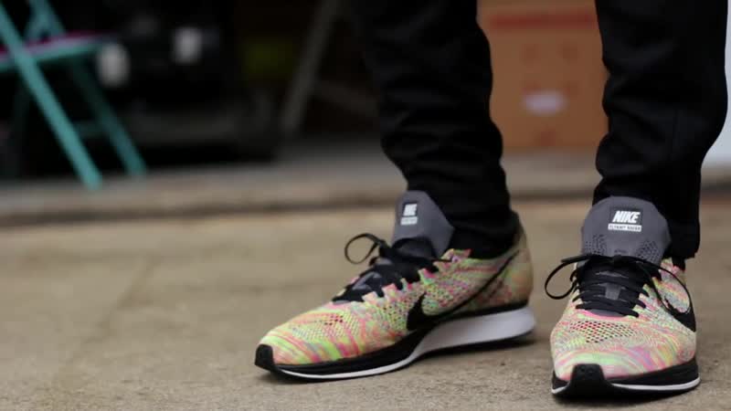 Nike Flyknit Racer Multicolor On