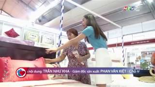 Chăn Ra Gối Nệm Thanh Thủy Hội chợ Viet Build Cần
