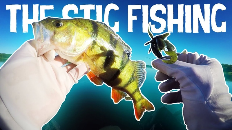 Perch Fishing with CRAWS and POPPER (+ finding OLD lure ) The Stig