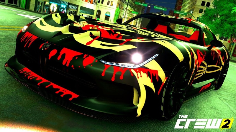 THE CREW 2 GOLD EDi Ti ON ( TUNi NG) DODGE SRT VIPER GTS PART