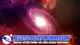 Hellstes Objekt im Universum entdeckt - Quasar +163415.7