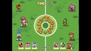Tiny Toon ACME All-Stars Season 5. Футбол и баскетбол, первая лига. Дядюшка АУ vs Rock
