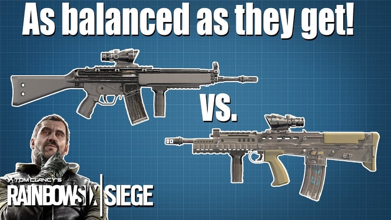 Two Average but Good Guns Rainbow Six