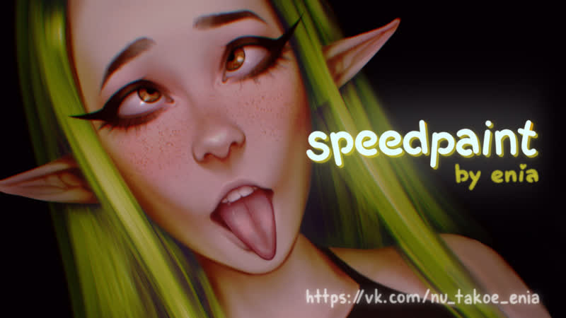Speed Paint: Ahegao face by
