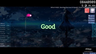 osu! | Vaxei | DJ Okawari - Flower Dance (Short Ver.) Relax +HD,HR % #1
