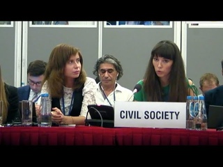 Выступление Татьяны Галонзы о верховенстве права в Украине (HDIM-2018)