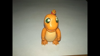 ЛЕПИМ ПОКЕМОНА ЧАРМАНДЕРА ИЗ ПЛАСТИЛИНА | CHARMANDER POKEMON