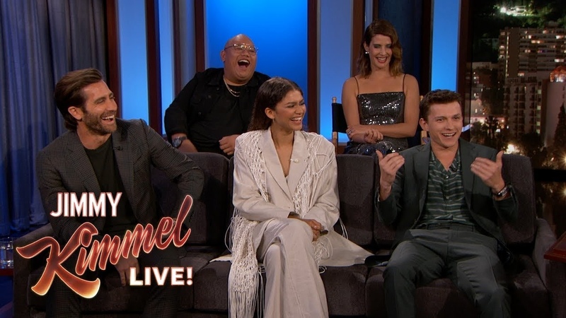 Spider Man Cast on Traveling Together, Mysterio Samuel L.