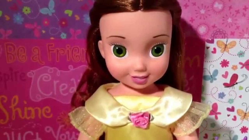 2002 Playmates Belle Toddler Doll