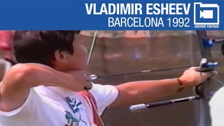 World Champion Vladimir Esheev shooting at Barcelona 1992 |Archive Footage