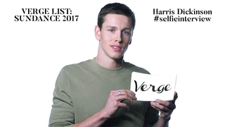 Harris Dickinson #selfieinterview Verge List: Sundance 2017