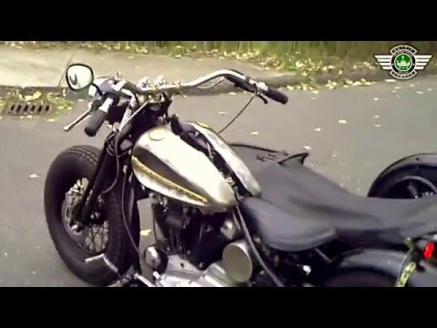 Ironhead Bobber Sidecar elenifae walk around and