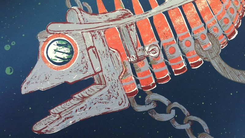 Screen Print, 1 The Deep Gina