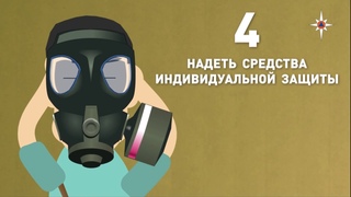 Порядок надевания противогаза по сигналу «Химическая тревога»