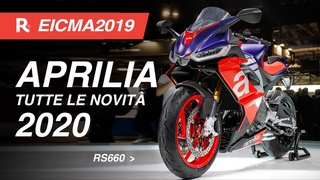 Aprilia, le novit moto 2020 presentate a Eicma 2019