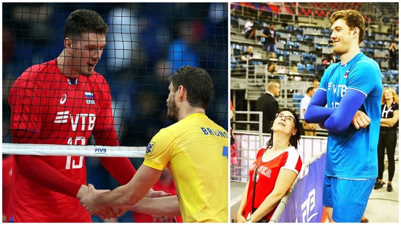 219cm Tall Volleyball Giant Dmitriy Muserskiy (
