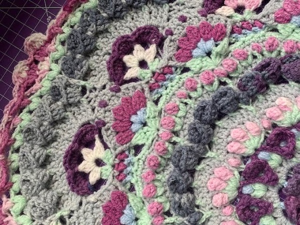 Crochet 2020 Mandala Part 8 ( Rnds 34