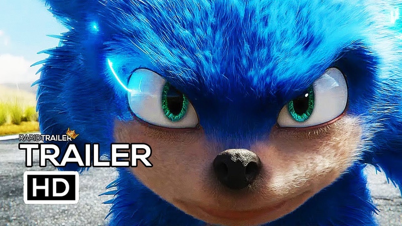 SONIC THE HEDGEHOG Official Trailer (2019) Jim Carrey, Live Action Movie
