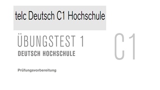 TELC   C1-Hochschule   Sprachbausteine