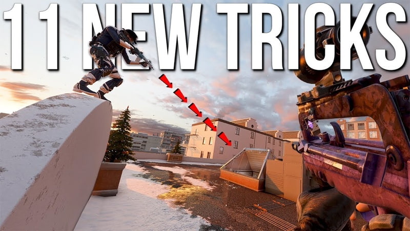 NEW Insane Angles For Easy Kills + NEW Invisible Valkyrie Cams Rainbow Six Siege Tips
