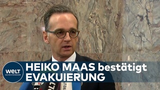 CORONAVIRUS: HEIKO MAAS zur Evakuierung Deutscher aus Wuhan
